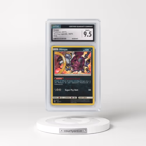 2017 Shining Legends #55/73 Hoopa - Holo (CGC 9.5 MINT+)