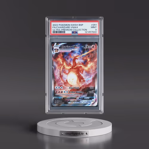 2022 Pokémon Swsh Black Star Promo #261 Charizard Vmax - Full Art Sword & Shield Ultra-Premium Colle