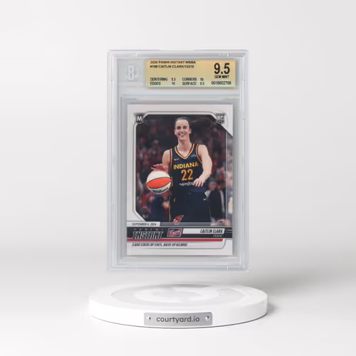 2024 Panini Instant WNBA #198 Caitlin Clark (BGS 9.5 GEM MINT)