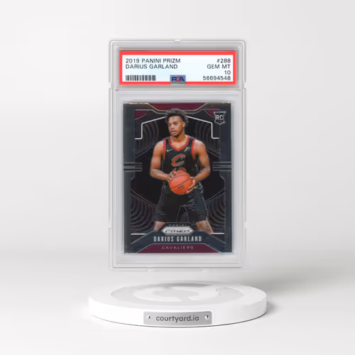 2019 Panini Prizm #288 Darius Garland (PSA 10 GEM MINT)