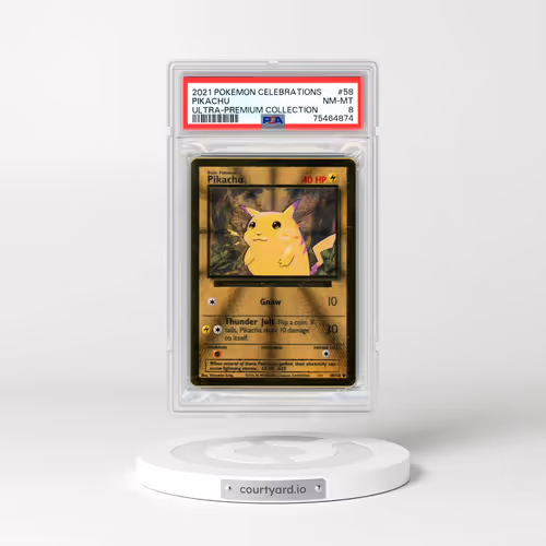 2021 Pokémon Celebrations Ultra-Premium Collection #58 Pikachu (PSA 8 NM-MT)