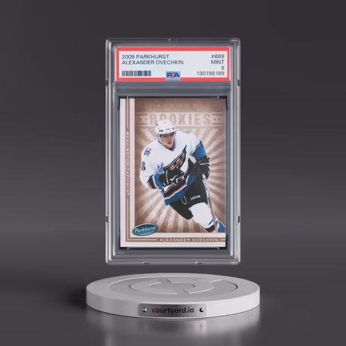 2005 Parkhurst #669 Alexander Ovechkin (PSA 9 MINT)