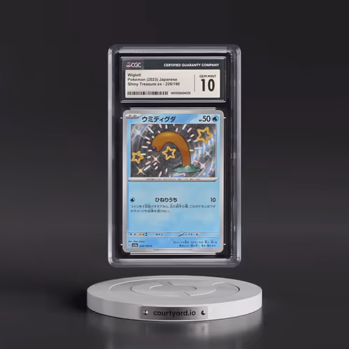 2023 Shiny Treasure ex #226/190 Wiglett - Shiny Rare Holo (CGC 10 GEM MINT)