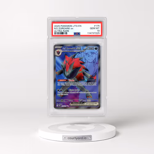 2025 Pokémon Jtg EN-Journey Together #175 N's Zoroark EX - Holo Ultra Rare (PSA 10 GEM MINT)