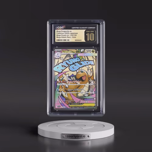 2025 Mega Dream ex - M2a #232/193 Mega Dragonite ex - Mega Attack Rare Holo (CGC 10 PRISTINE)