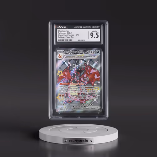 2023 Black Star Promos - Scarlet & Violet SVP EN #074 Charizard ex - Paldean Fates Tin (Holo) (CGC 9