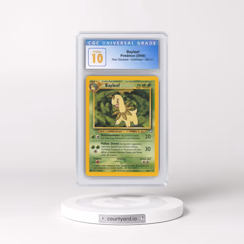 2000 Neo Genesis #28/111 Bayleef (CGC 10 PRISTINE)