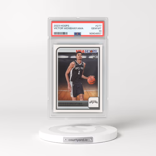 2023 Panini NBA Hoops #277 Victor Wembanyama (PSA 10 GEM MINT)