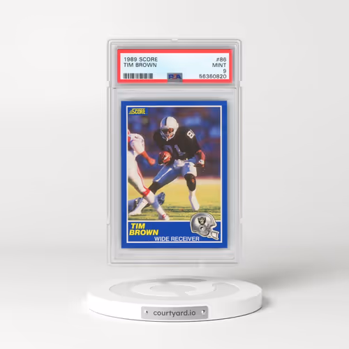 1989 Score #86 Tim Brown (PSA 9 MINT)