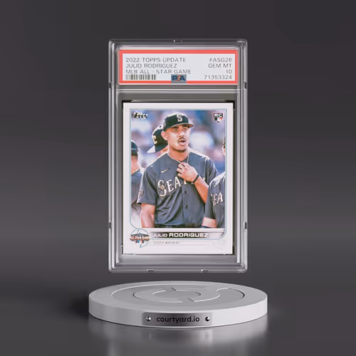 2022 Topps Update MLB All-Star Game #ASG26 Julio Rodriguez (PSA 10 GEM MINT)