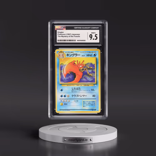 1997 The Mystery of the Fossils Kingler (CGC 9.5 MINT+)