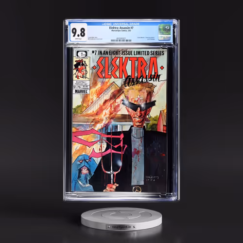 Elektra: Assassin #7 CGC 9.8 White Pages (Marvel/Epic Comics, 2/87) - Universal
