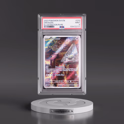 2023 Pokémon Svi EN-Scarlet & Violet #210 Drowzee - Illustration Rare (PSA 9 MINT)