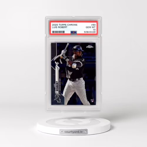 2020 Topps Chrome #60 Luis Robert (PSA 10 GEM MINT)