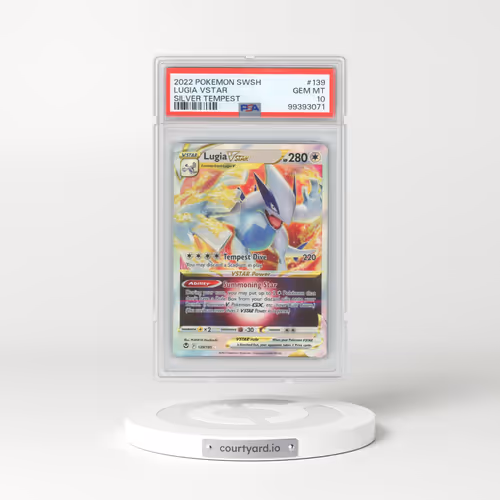 2022 Pokémon Sword & Shield Silver Tempest #139 Lugia Vstar (PSA 10 GEM MINT)