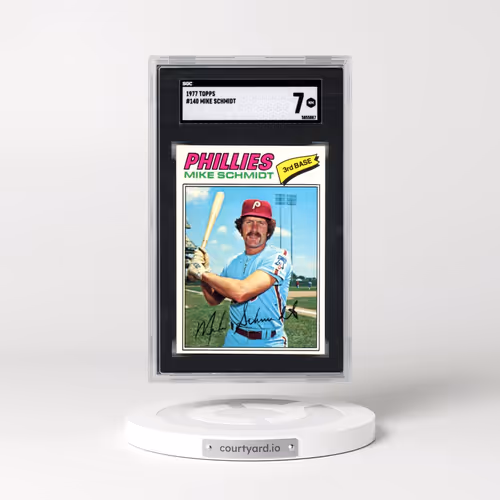 1977 Topps #140 Mike Schmidt (SGC 7 NM)