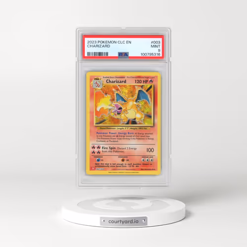 2023 Pokémon Clc-Trading Card Game Classic Charizard & HO-Oh EX Deck #003 Charizard (PSA 9 MINT)