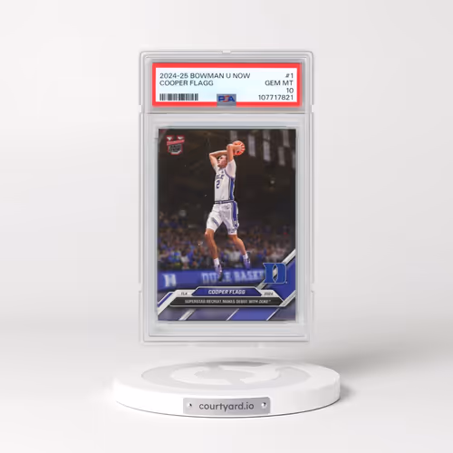 2024 Bowman U Now #1 Cooper Flagg (PSA 10 GEM MINT)