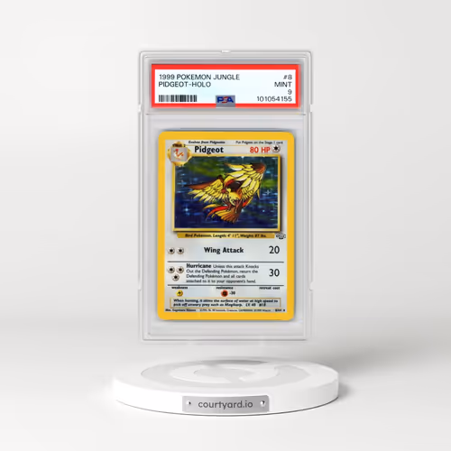 1999 Pokémon Jungle #8 Pidgeot - Holo (PSA 9 MINT)