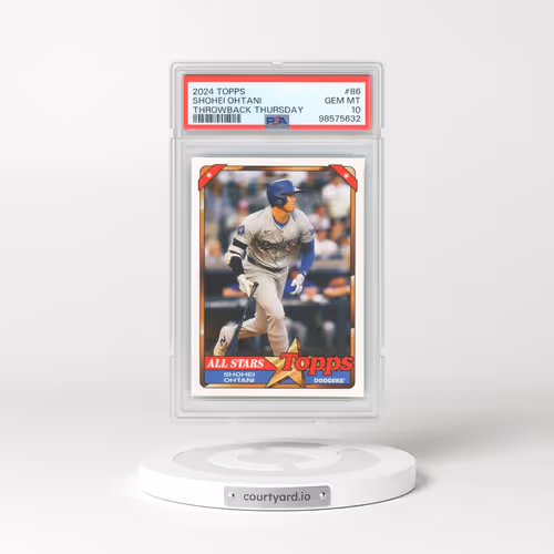 2024 Topps Throwback Thursday #86 Shohei Ohtani (PSA 10 GEM MINT)