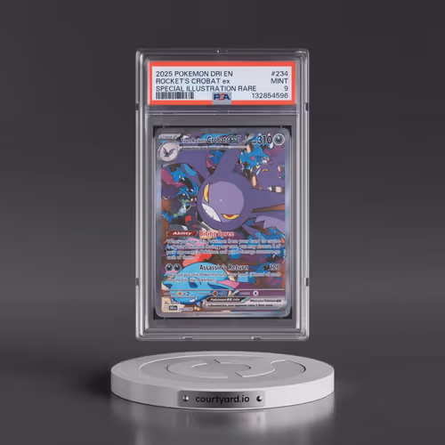 2025 Pokémon Dri EN-Destined Rivals #234 Team Rocket's Crobat EX - Holo Special Illustration Rare (P