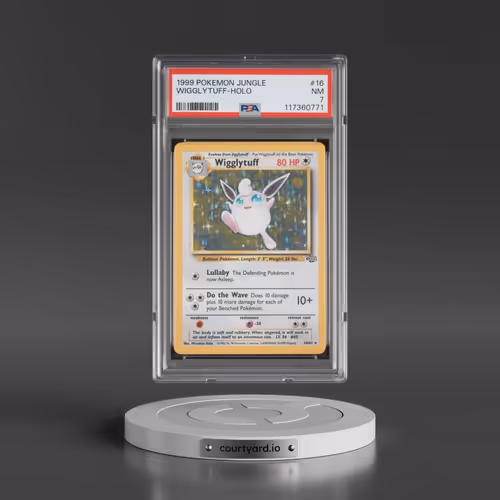 1999 Pokémon Jungle #16 Wigglytuff - Holo (PSA 7 NM)