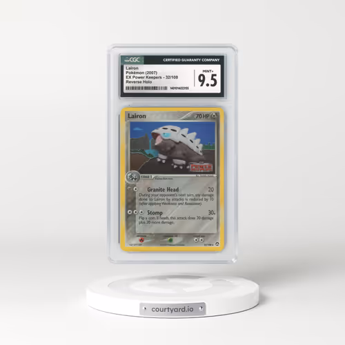 2007 EX Power Keepers #32 Lairon - Holo (CGC 9.5 MINT+)