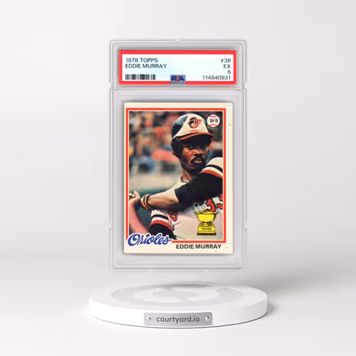 1978 Topps #36 Eddie Murray (PSA 5 EX)