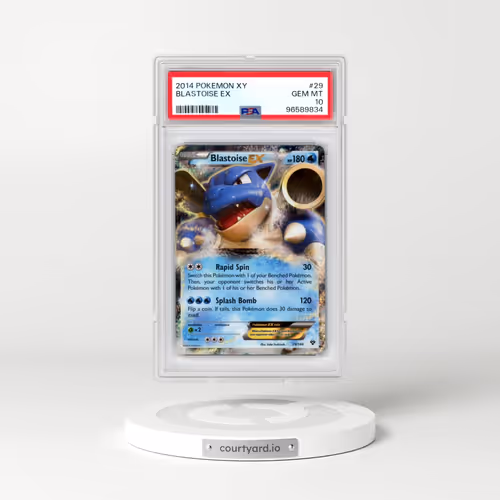 2014 Pokémon XY #29 Blastoise EX - Holo (PSA 10 GEM MINT)