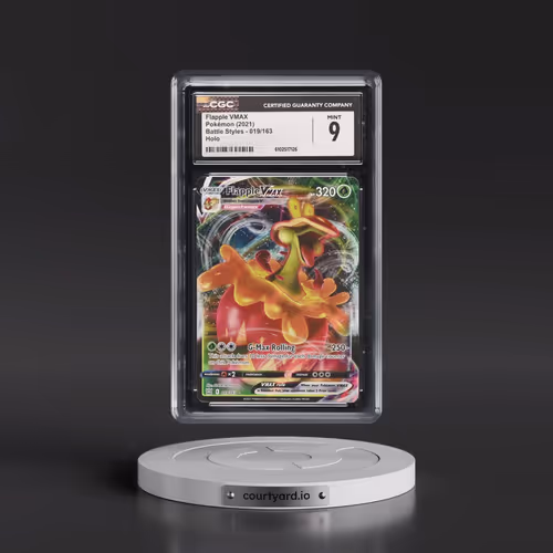 2021 Battle Styles #019/163 Flapple VMAX - Holo (CGC 9 MINT)