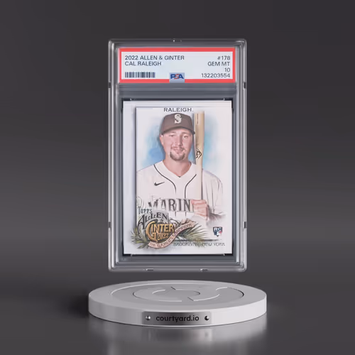 2022 Topps Allen & Ginter #178 Cal Raleigh (PSA 10 GEM MINT)