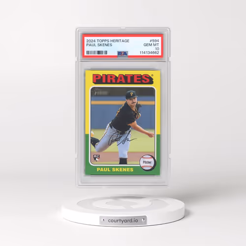 2024 Topps Heritage #594 Paul Skenes (PSA 10 GEM MINT)