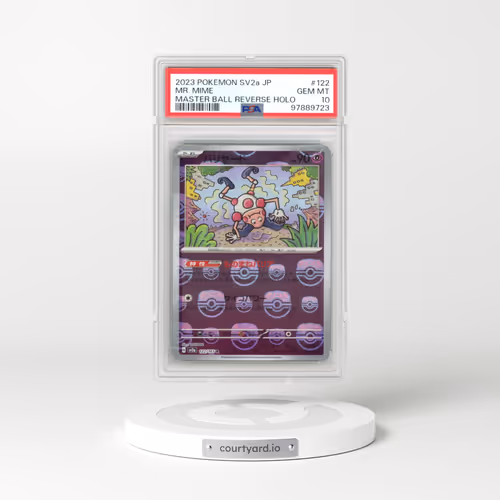 2023 Pokémon Sv2a-Pokemon 151 #122 Mr. Mime - Reverse Holo Master Ball (PSA 10 GEM MINT)