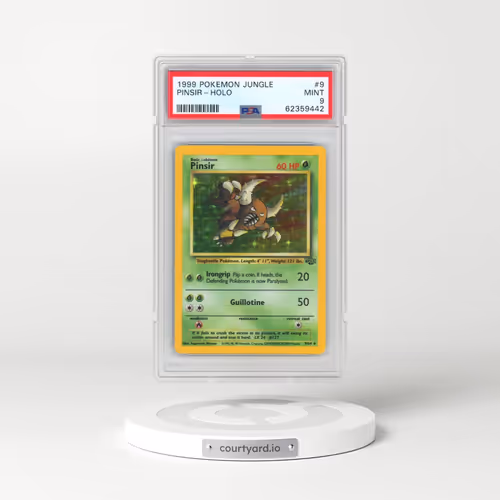 1999 Pokémon Jungle #9 Pinsir - Holo (PSA 9 MINT)