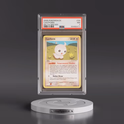 2005 Pokémon EX Delta Species #34 Castform (PSA 7 NM)