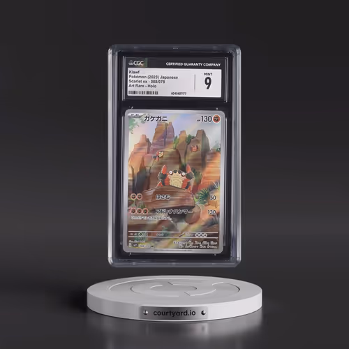 2023 Scarlet ex #088/078 Klawf - Art Rare Holo (CGC 9 MINT)