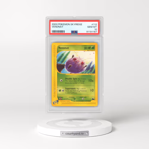 2003 Pokémon Skyridge #112 Venonat (PSA 10 GEM MINT)