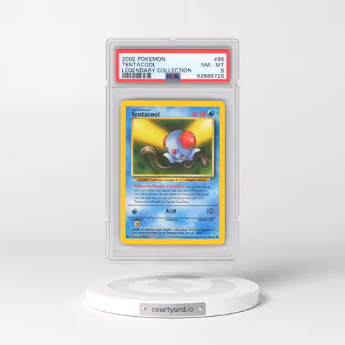 2002 Pokémon Legendary Collection #96 Tentacool (PSA 8 NM-MT)