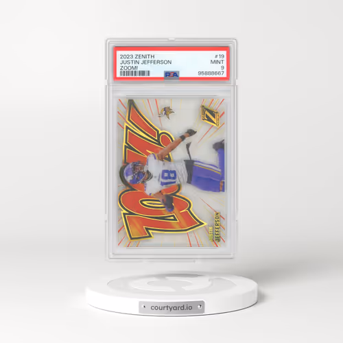 2023 Panini Zenith Zoom! #19 Justin Jefferson (PSA 9 MINT)