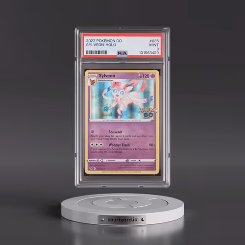 2022 Pokémon Go #035 Sylveon - Holo (PSA 9 MINT)