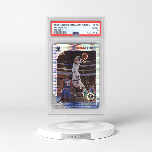 2019 Panini Hoops Premium Stock #259 Ja Morant - Pulsar (PSA 9 MINT)