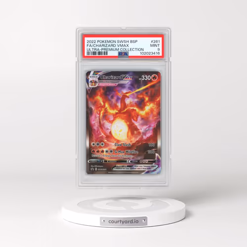 2022 Pokémon Swsh Black Star Promo #261 Charizard Vmax - Full Art Sword & Shield Ultra-Premium Colle