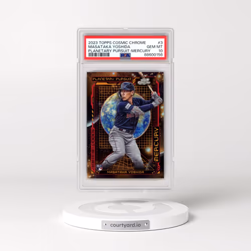 2023 Topps Cosmic Chrome Planetary Pursuit #3 Masataka Yoshida - Mercury (PSA 10 GEM MINT)