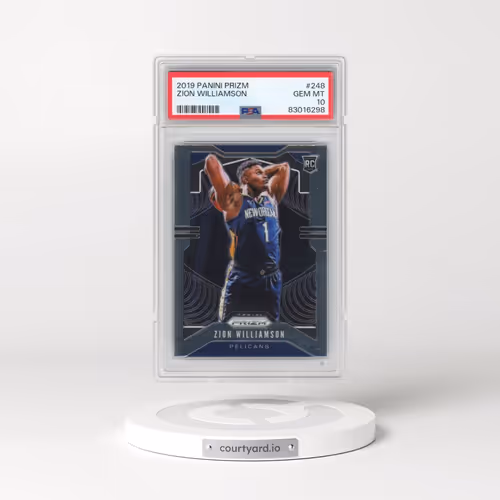 2019 Panini Prizm #248 Zion Williamson (PSA 10 GEM MINT)