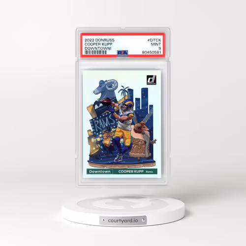 2022 Panini Donruss Downtown #DTCK Cooper Kupp (PSA 9 MINT)