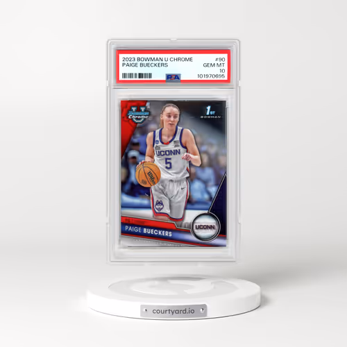 2023 Bowman University Chrome #90 Paige Bueckers (PSA 10 GEM MINT)