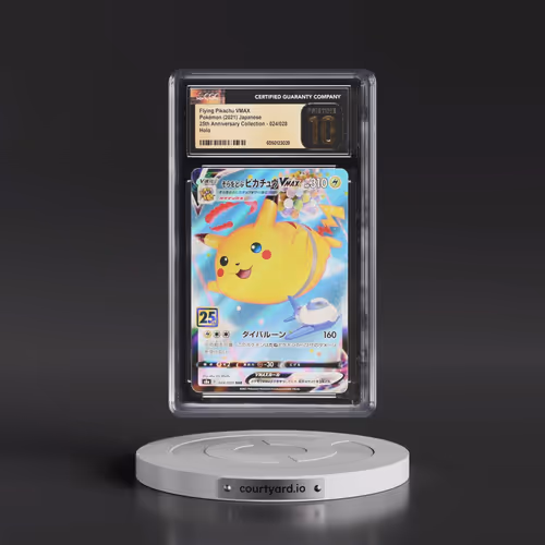 2021 25th Anniversary Collection #024/028 Flying Pikachu VMAX - Holo (CGC 10 PRISTINE)