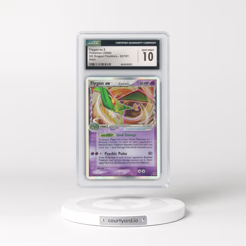 2006 EX Dragon Frontiers #92/101 Flygon ex - Holo (CGC 10 GEM MINT)