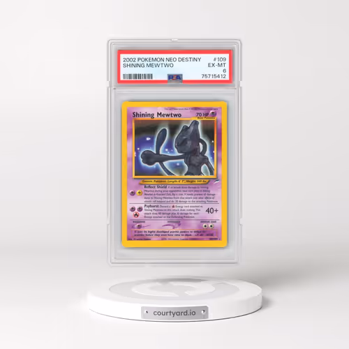 2002 Pokémon Neo Destiny #109 Shining Mewtwo - Holo (PSA 6 EX-MT)