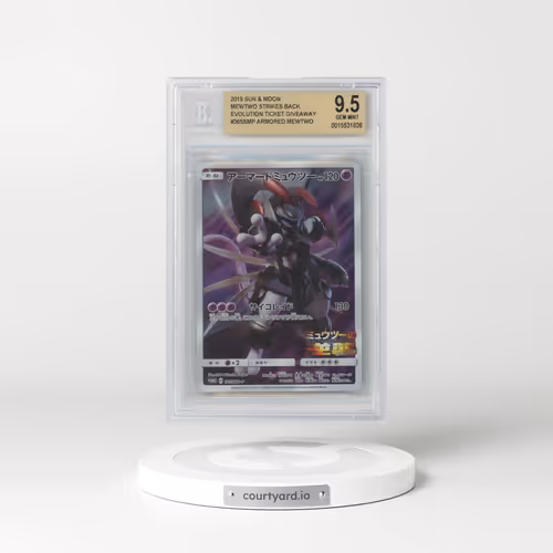 2016 Sun & Moon Promos #365 Armored Mewtwo - Mewtwo Strikes Back - Evolution (BGS 9.5 GEM MINT)